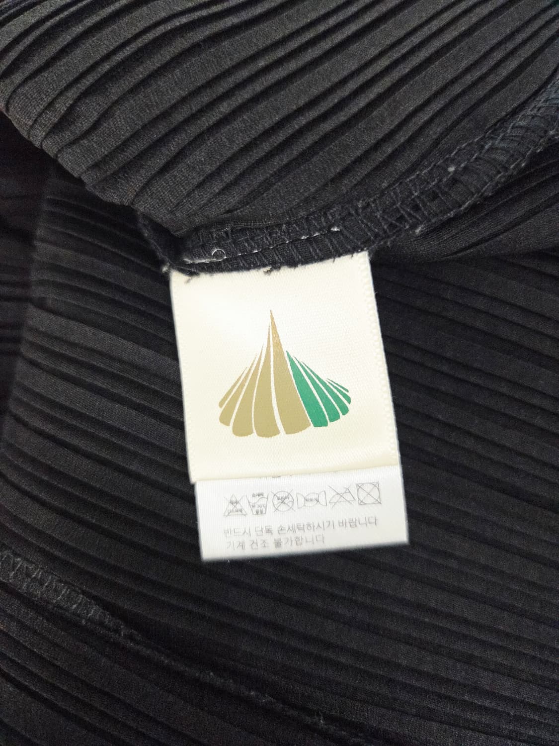 Pleatsme 플리츠미 블랙 주름 민소매 원피스 상품이미지6