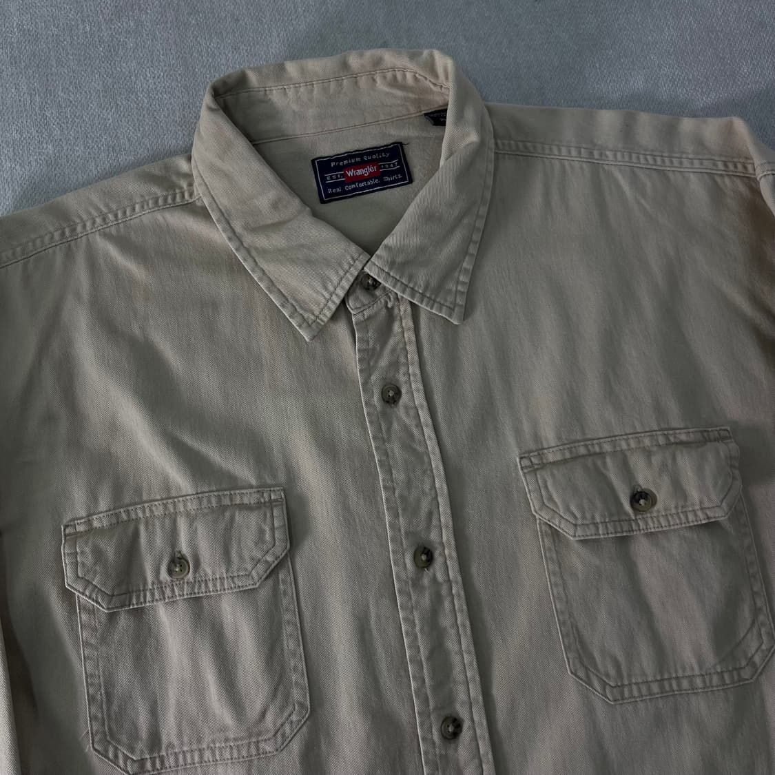 110 랭글러 투포켓 워크셔츠 상품이미지2