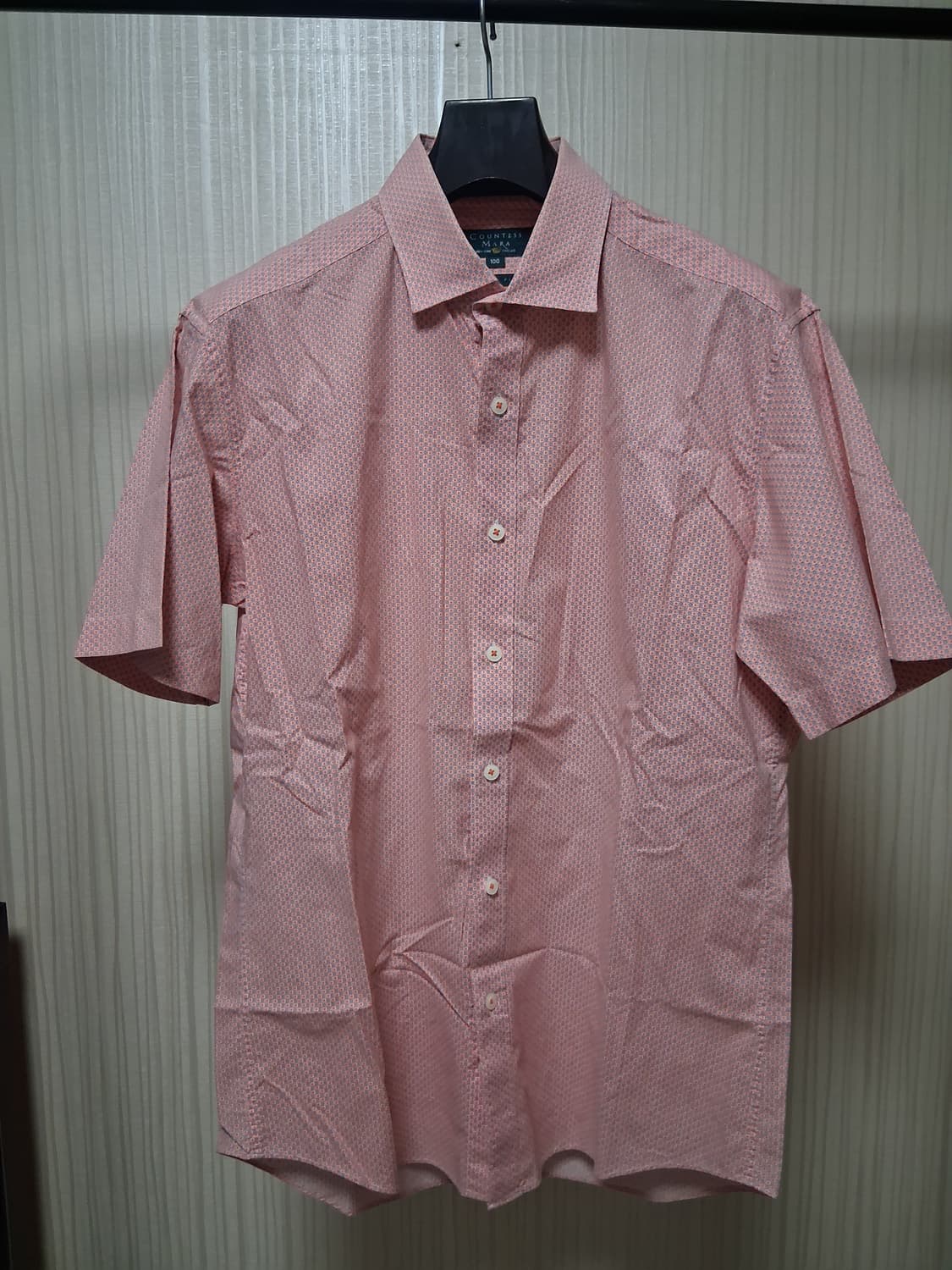 카운테스마라 슬림핏 패턴 셔츠 상품이미지2