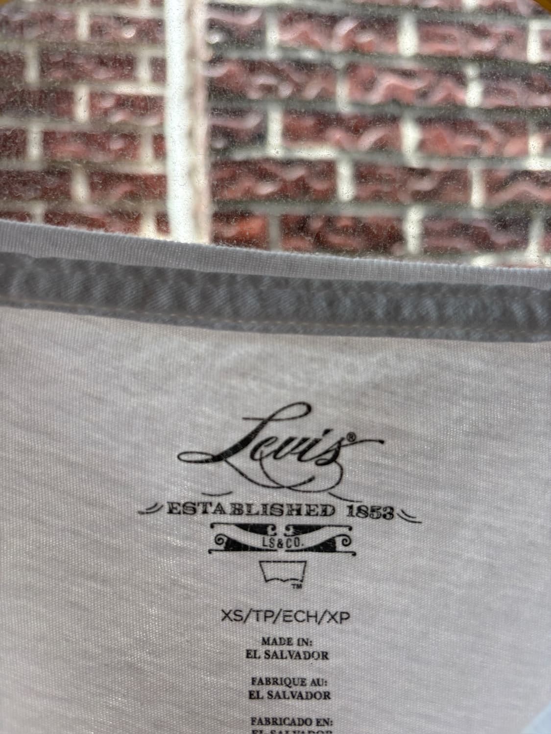 Levi's 빈티지 리바이스 화이트 반팔 티셔츠 상품이미지4