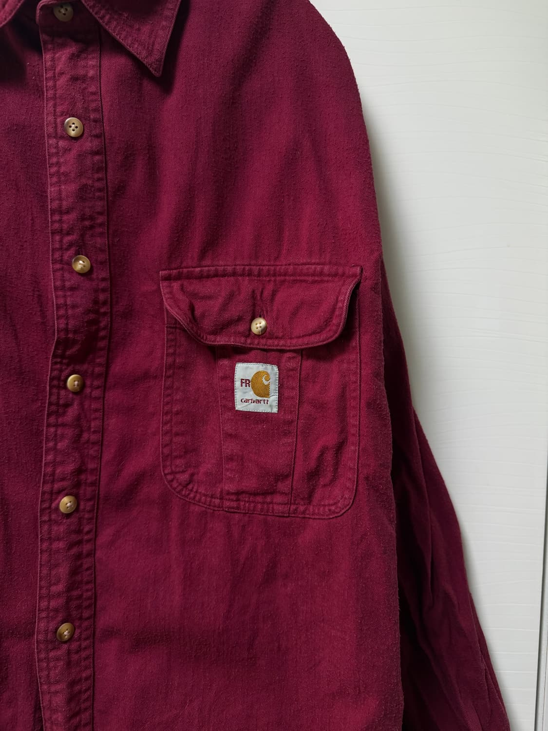 칼하트FR 투포켓 긴팔셔츠 L 상품이미지2