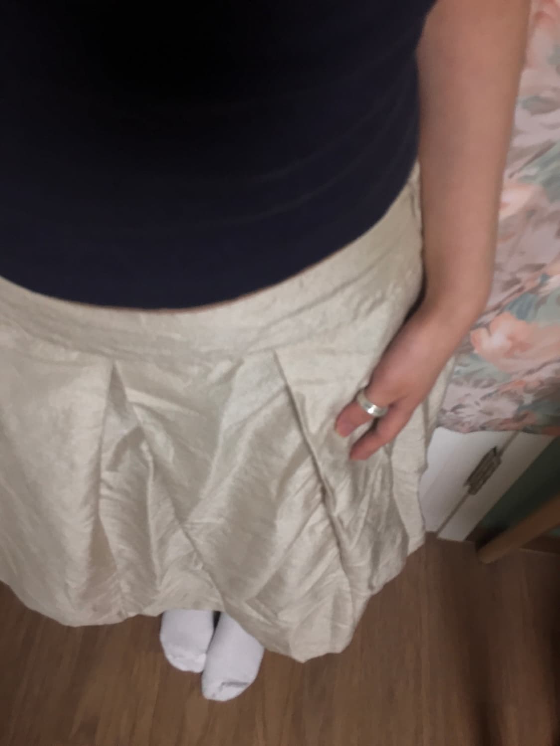 Japanese vintage slick long skirt 스커트 상품이미지2