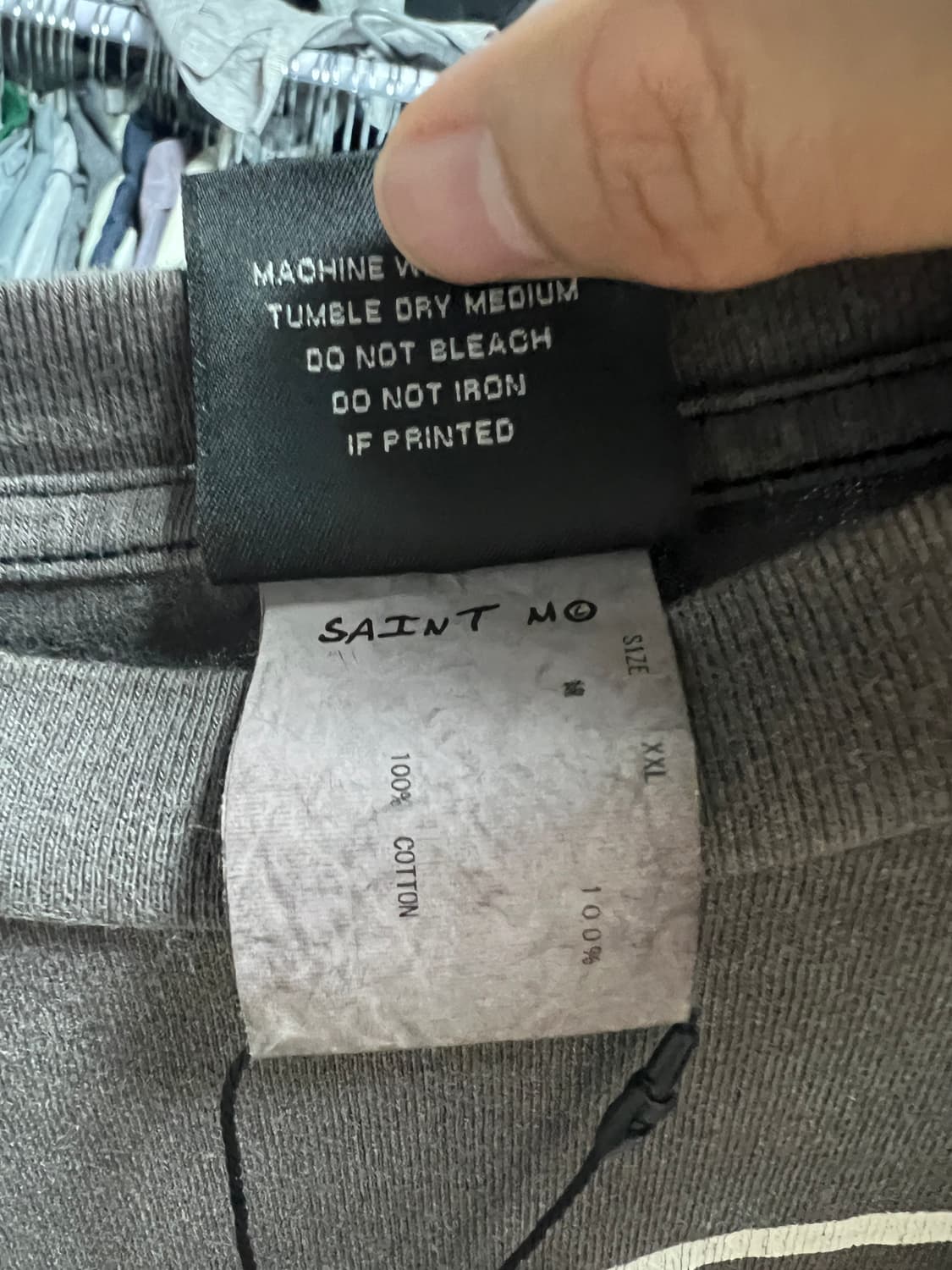 [XXL] 황금사이즈 우주매물 22ss 세인트미카엘 소라야마 반팔 티셔츠 상품이미지8