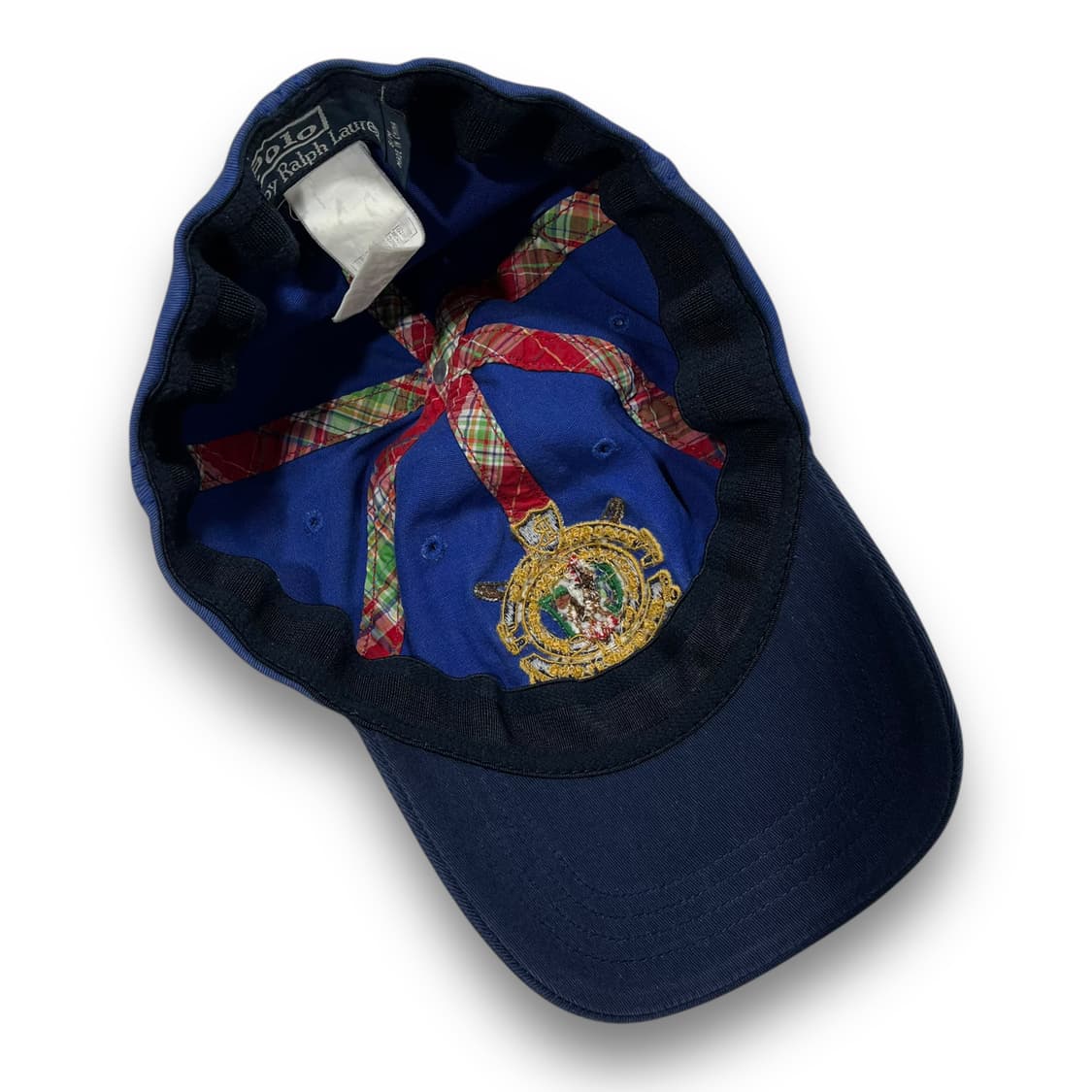 폴로 랄프로렌 67 포니 로고 자수 블루 볼캡 상품이미지5