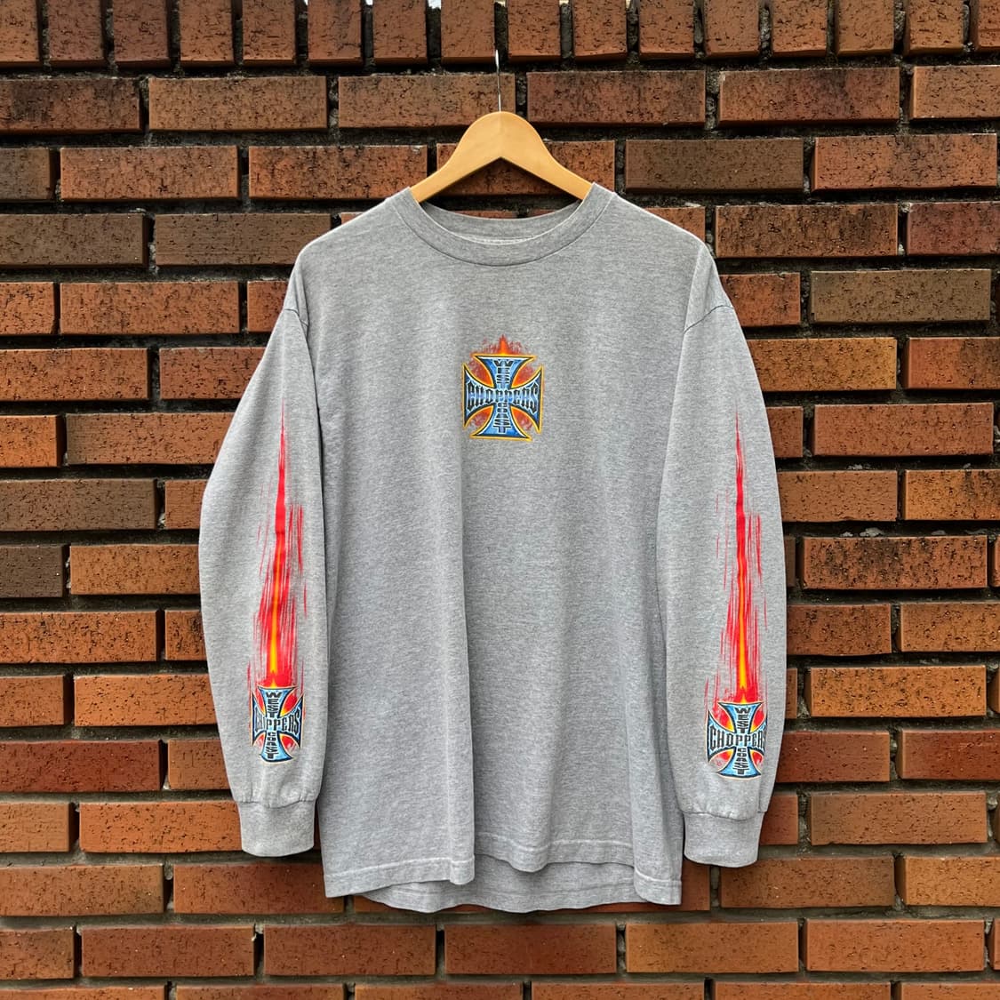 00s 웨스트코스트차퍼스 플레임 롱슬리브 (100) 상품이미지1