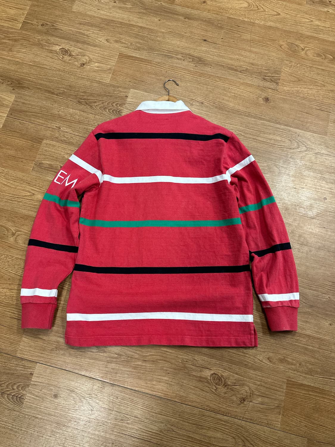 (L)슈프림 16FW 완장 럭비 카라티 상품이미지9