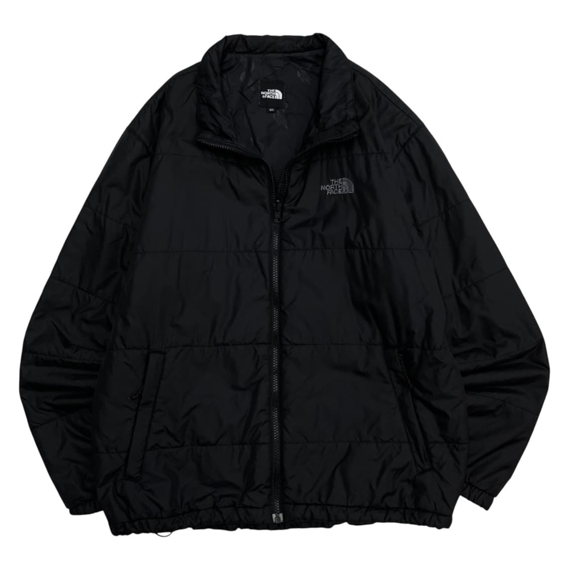 노스페이스 차콜로고 블랙 경량패딩 95 상품이미지3