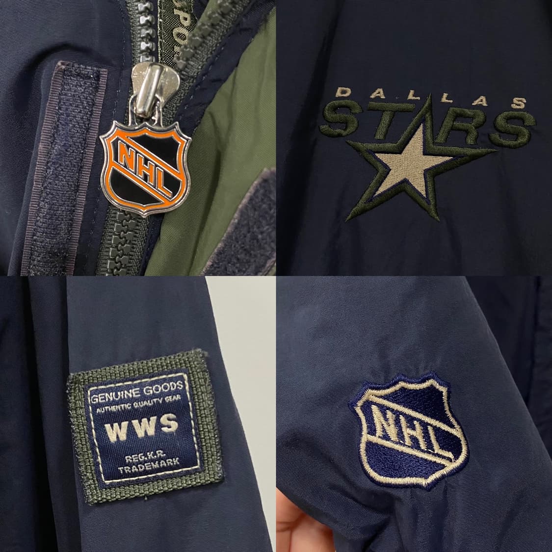 WWS NHL 댈러스 스타스 올드스쿨 점퍼 상품이미지3