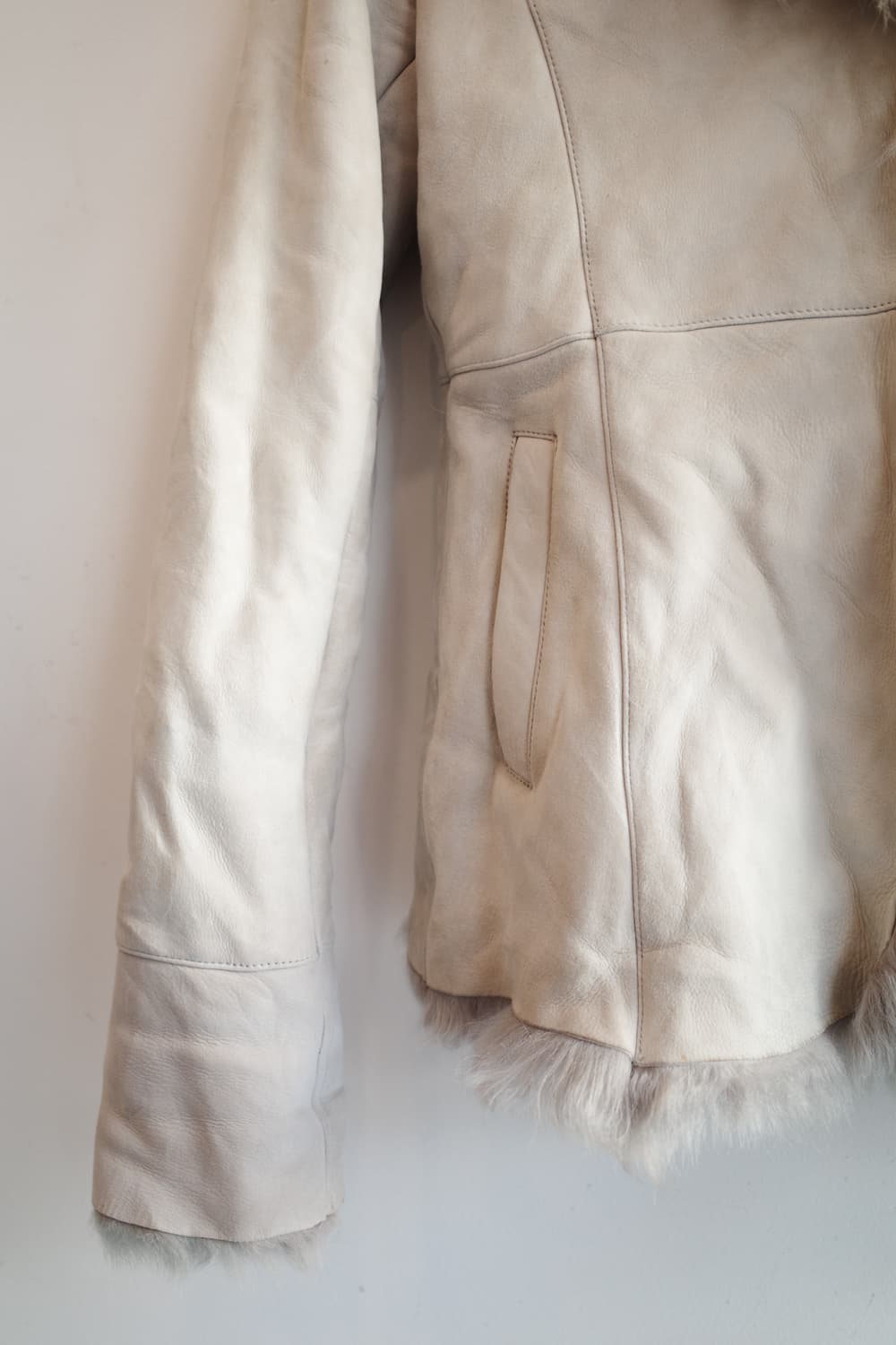 Japan brand 양가죽 퍼 자켓 상품이미지4