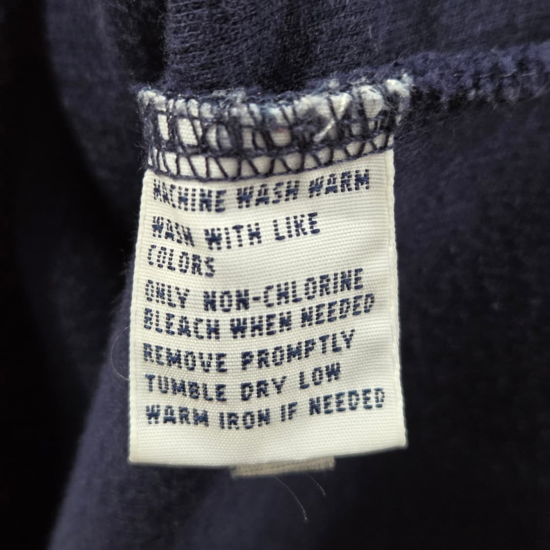 폴로랄프로렌 코튼 풀오버 하프집업 M  상품이미지4