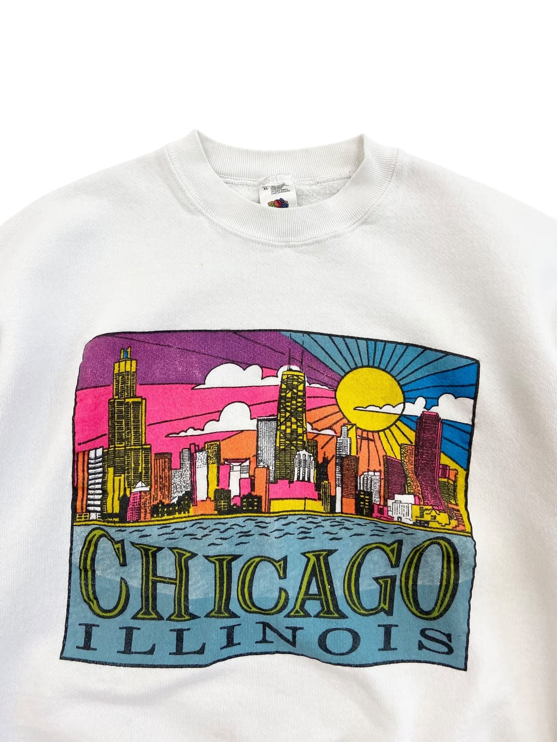 80's 프룻오브더룸 시카고 일리노이 스웻셔츠  상품이미지3