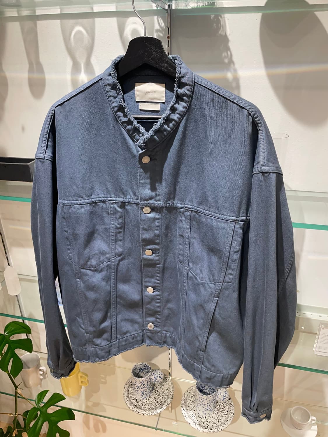 YOKE cut-off wide trucker jacket 상품이미지3