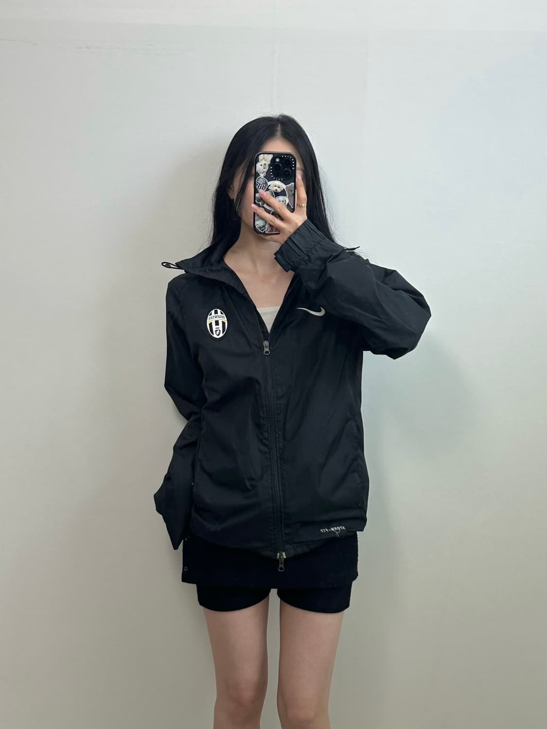 나이키 유벤투스 블랙 바람막이 자켓 상품이미지1