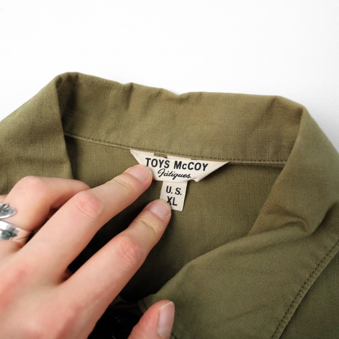 토이즈맥코이 유틸리티 립스탑 셔츠 XL사이즈 상품이미지5