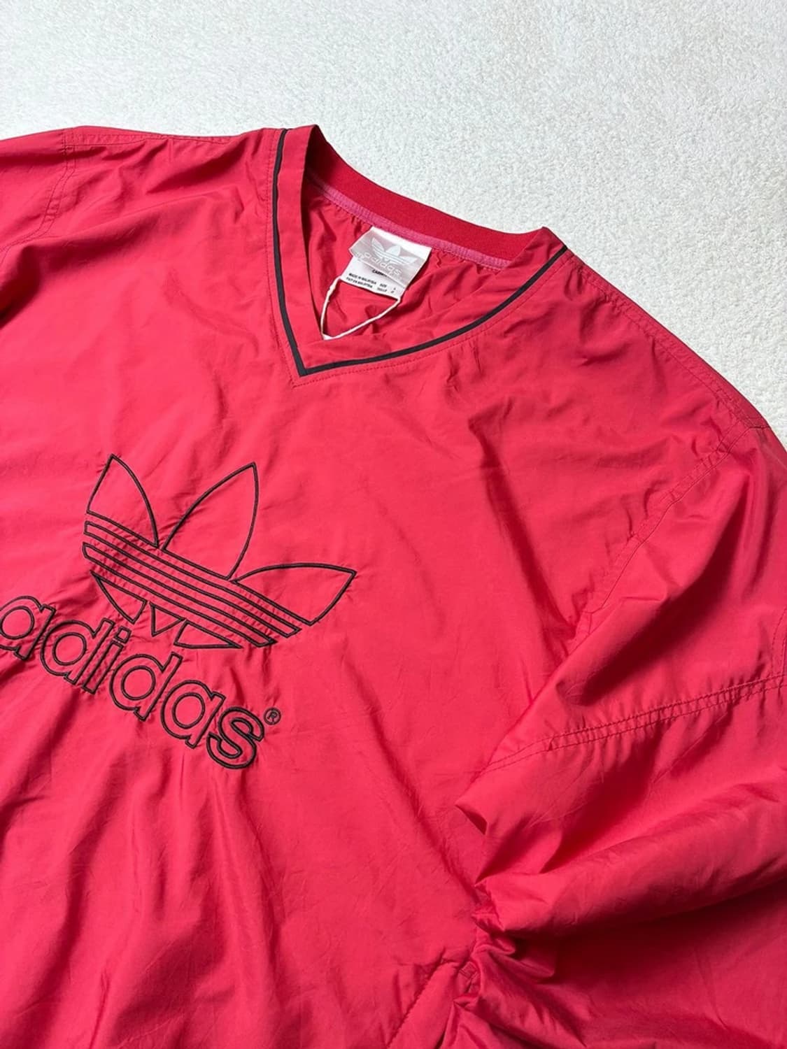 아디다스 90's 트레포일 자수로고 윈드 웜업 PN6437 상품이미지2