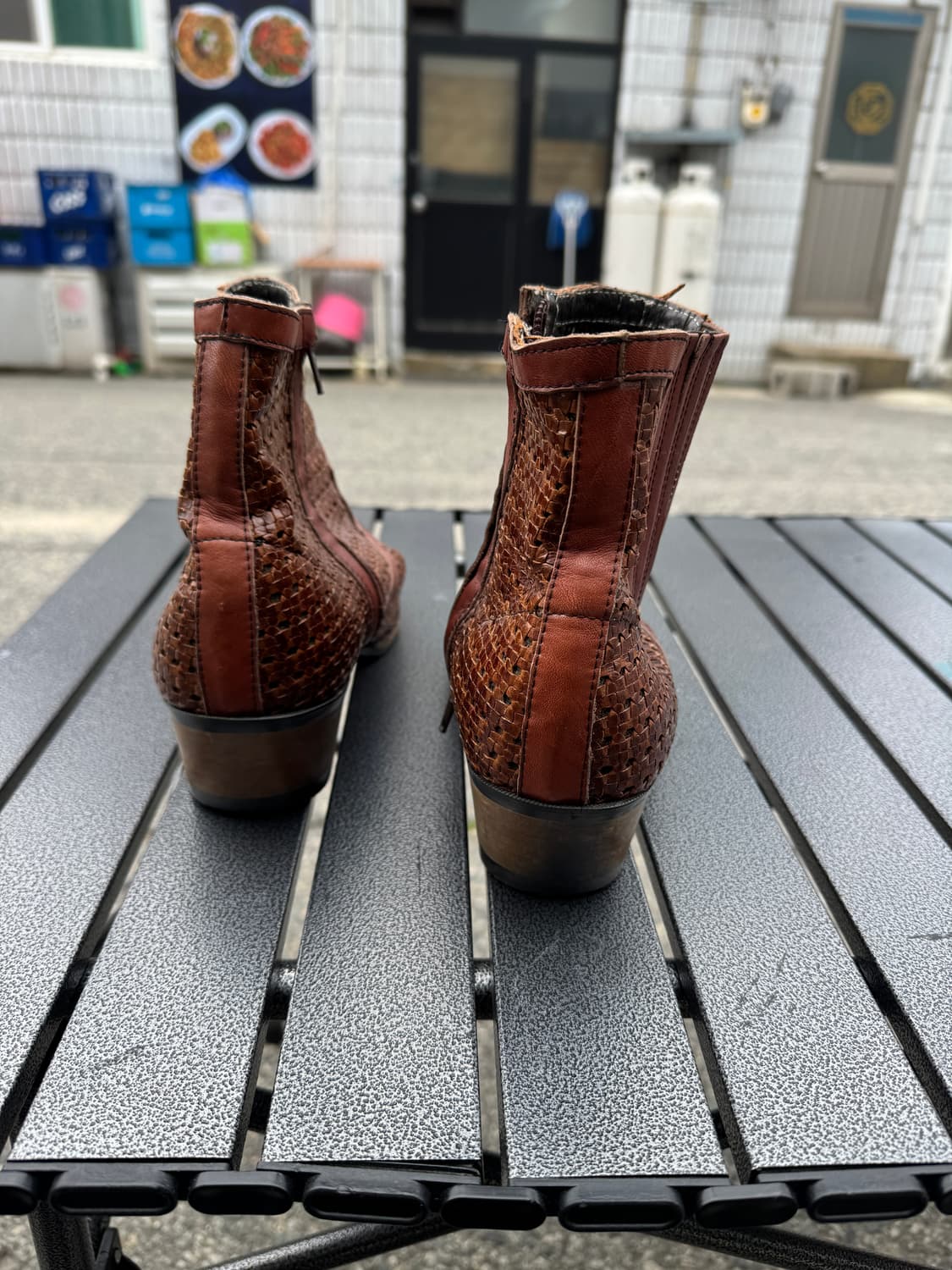 빈티지 Botín de Petatillo 멕시코 부츠 상품이미지3