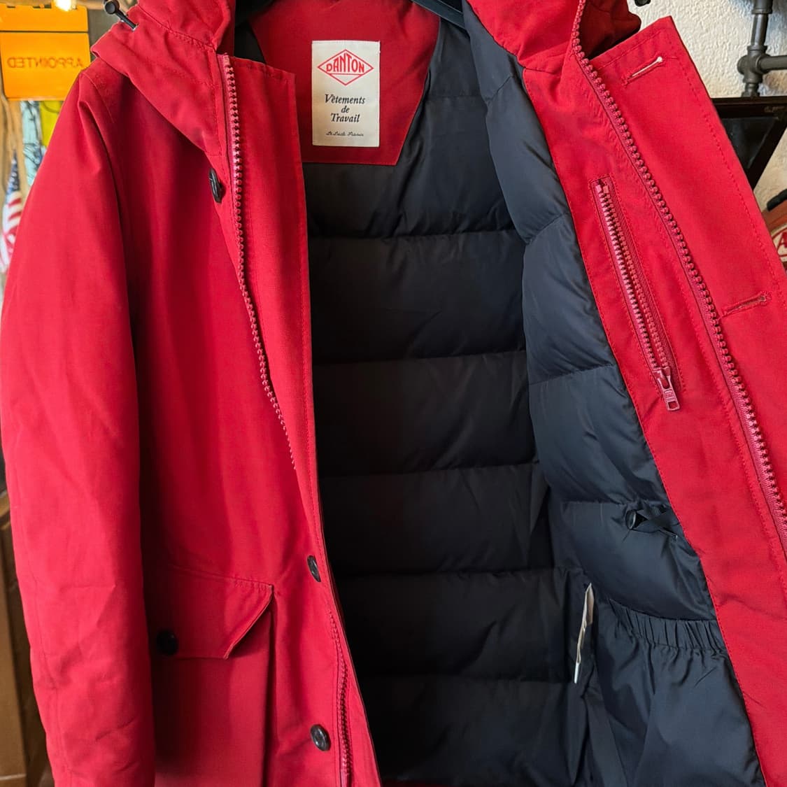 단톤 보르도 다운 자켓 상품이미지4