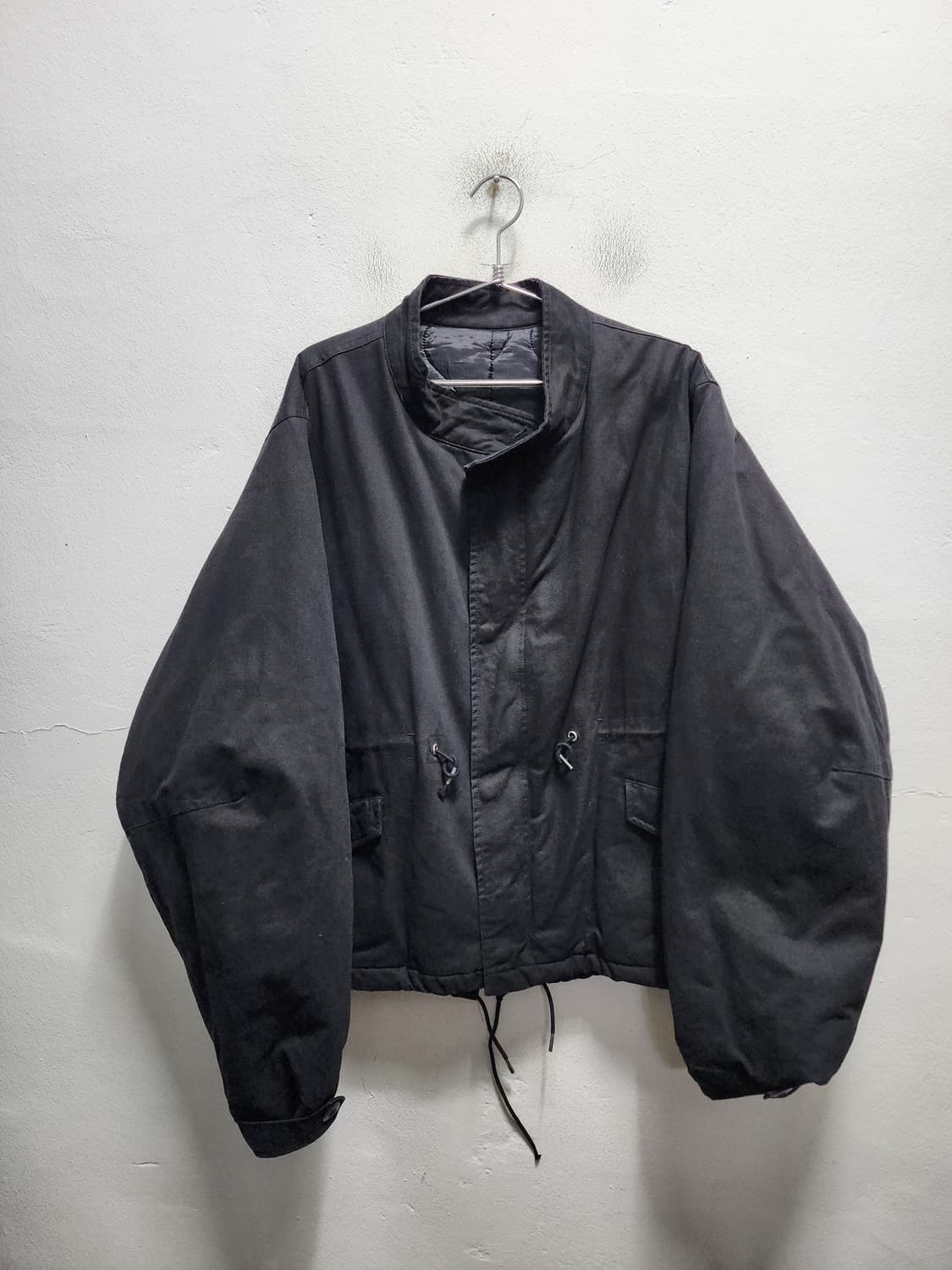 라퍼지스토어 누빔 3m 개파카 피쉬테일 크롭 파카 상품이미지1