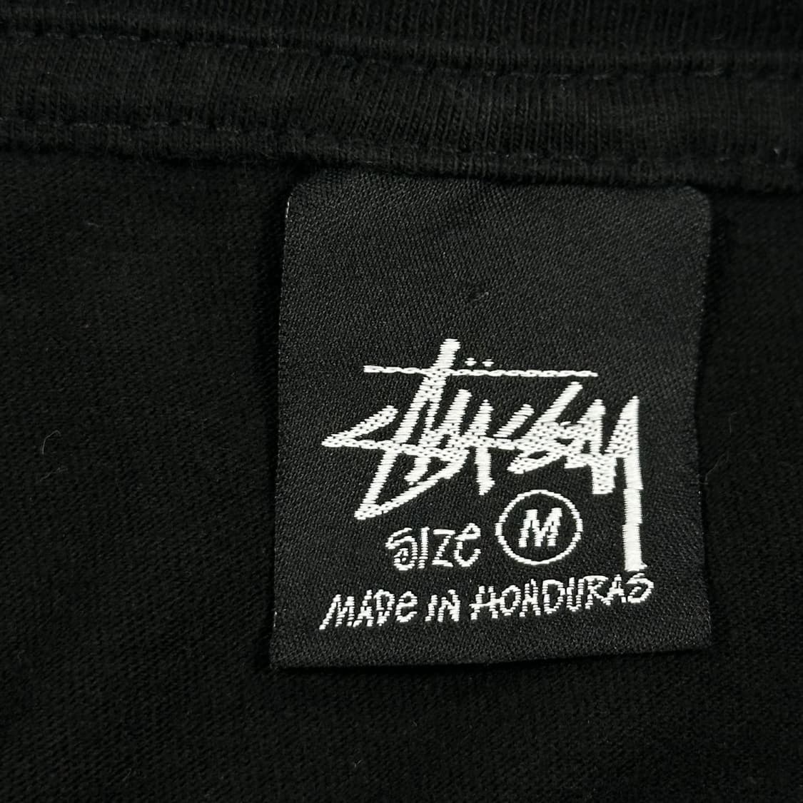 스투시 백로고 베이직 롱슬리브 블랙 M 상품이미지6