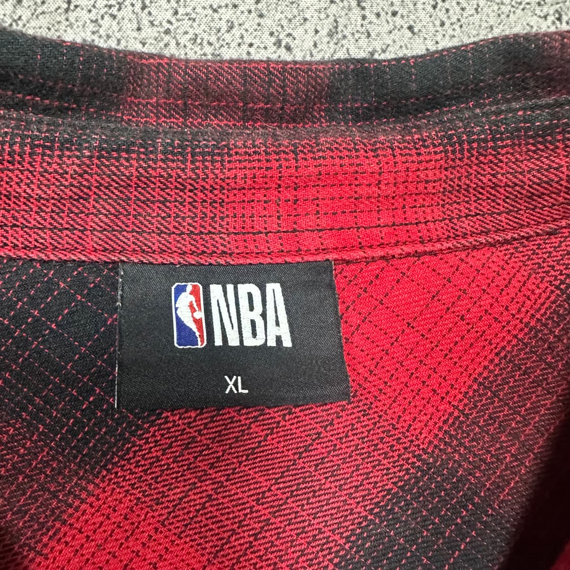 ✨ (바배) NBA 레드 체크 셔츠 상품이미지6
