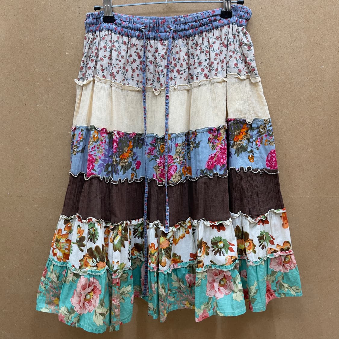 일본빈티지 CYNTHIA 플로럴 캉캉 스커트 상품이미지1