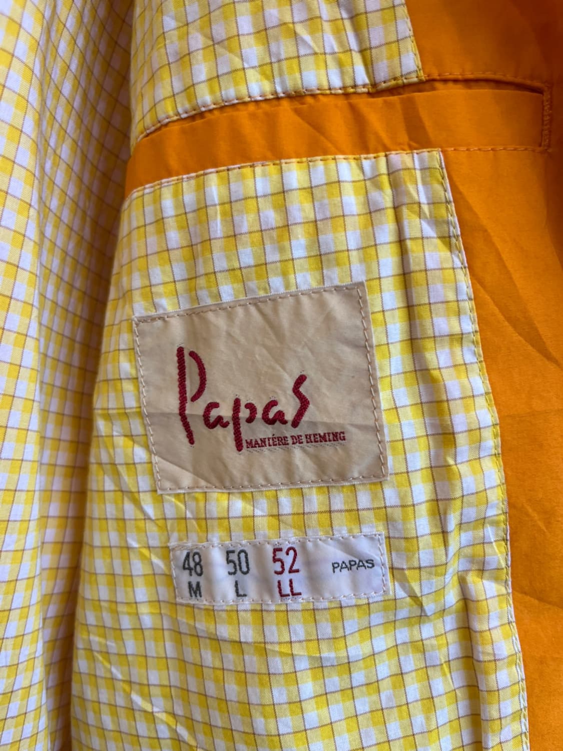 PAPAS 파파스 헤링턴 자켓 Made in JAPAN  상품이미지4