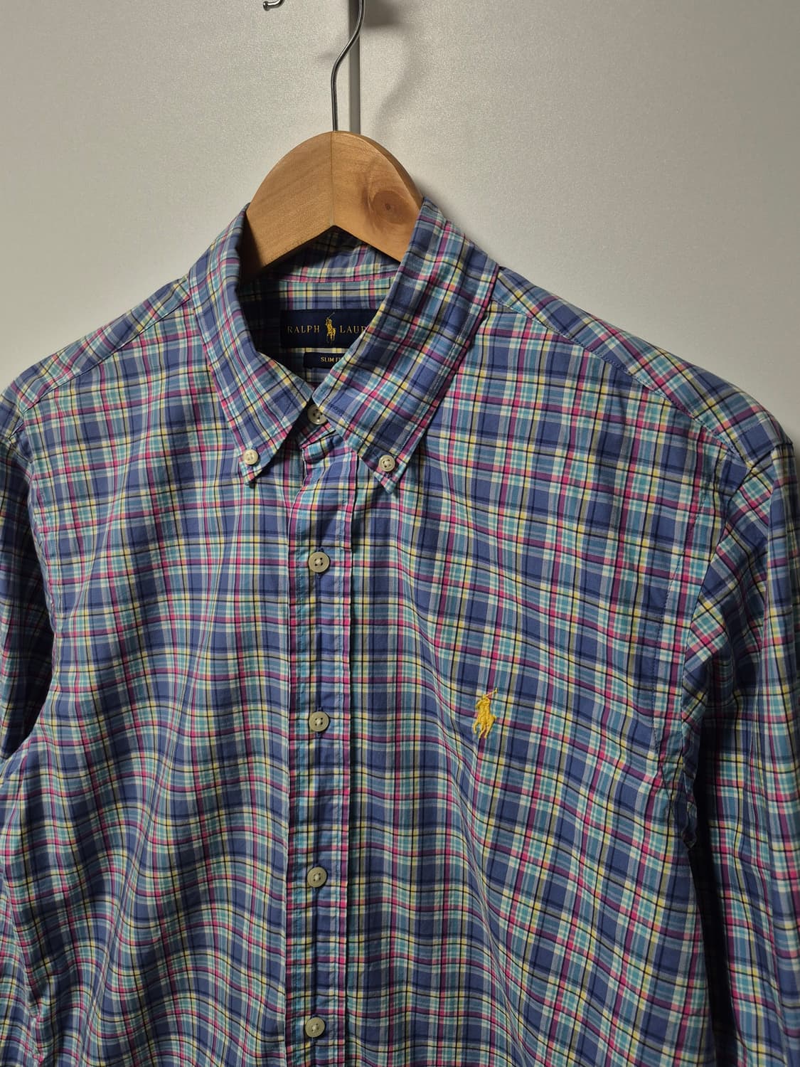 폴로 랄프로렌 체크 남방 긴팔 셔츠 남성 95사이즈 상품이미지2