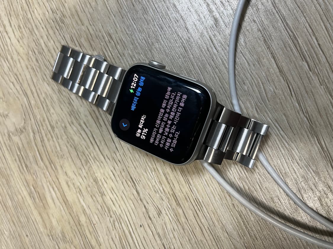 애플워치 se 44mm 실버 상품이미지2