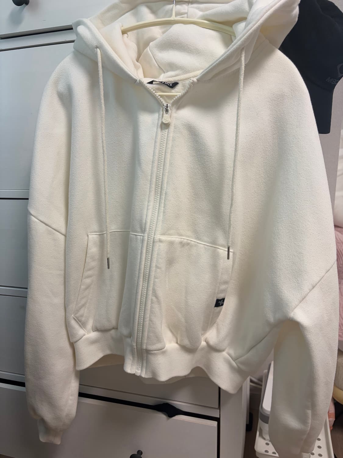 젝시믹스 내핑 후드 집업 크림 XA5127N 상품이미지1