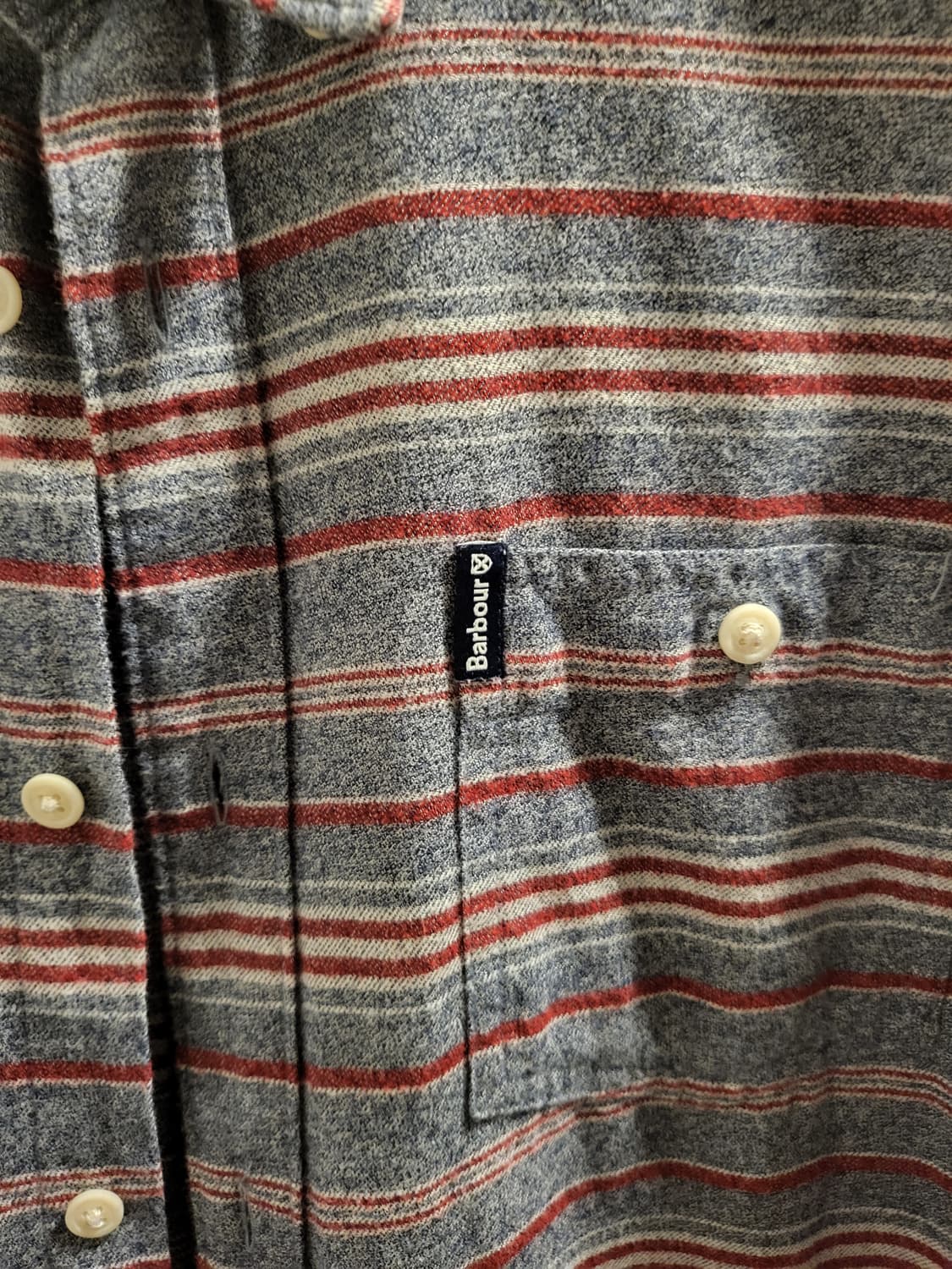 [m]바버  스트라이프 셔츠 상품이미지3