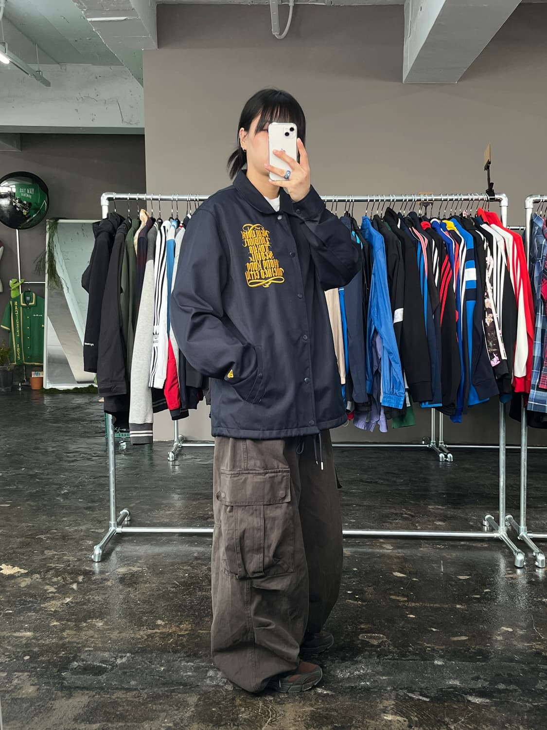 뉴에라 자수 코치 자켓 상품이미지5