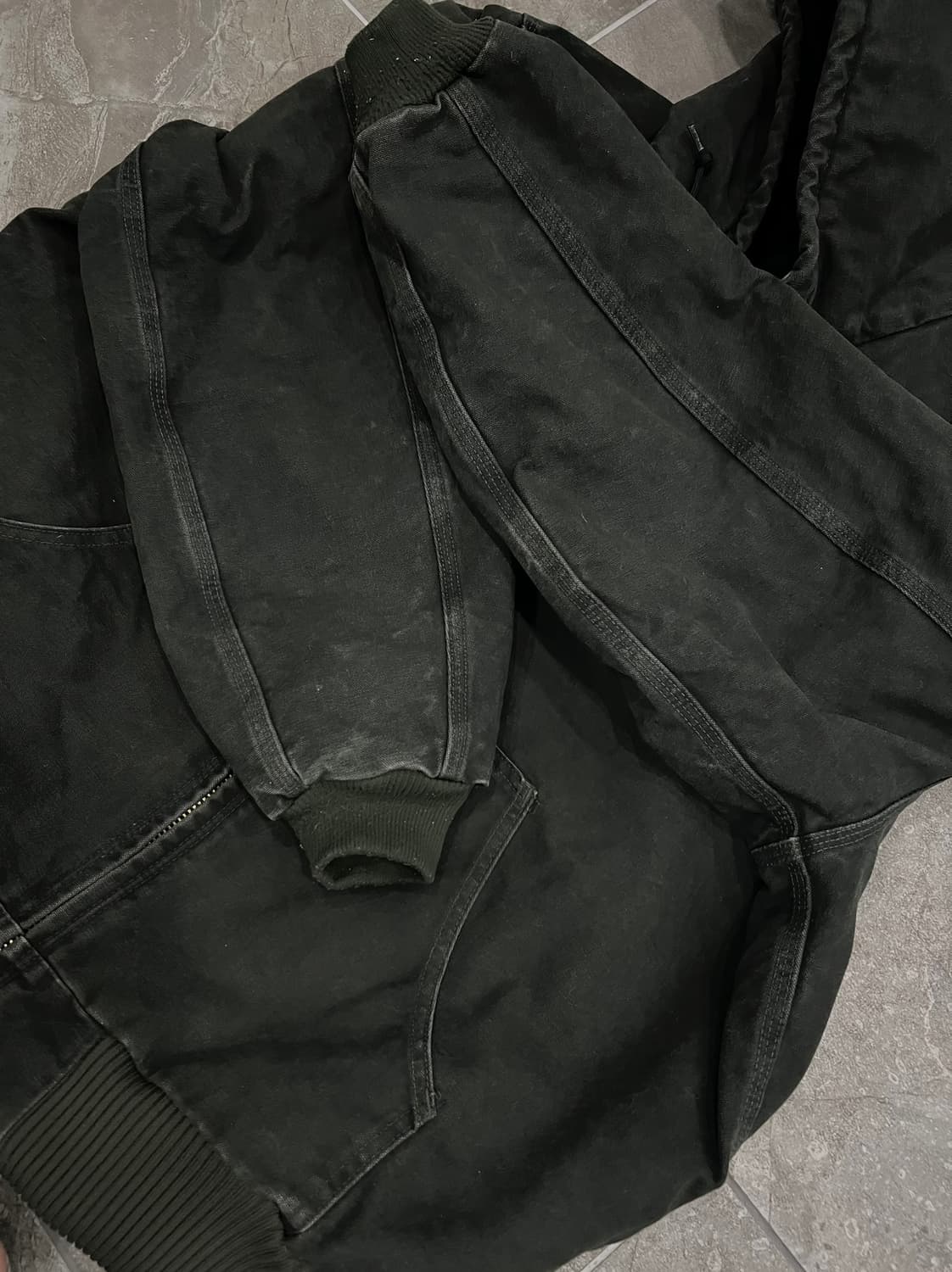 (XL) 칼하트 후드 덕 액티브 자켓 J130 MOS 모스그린 상품이미지7