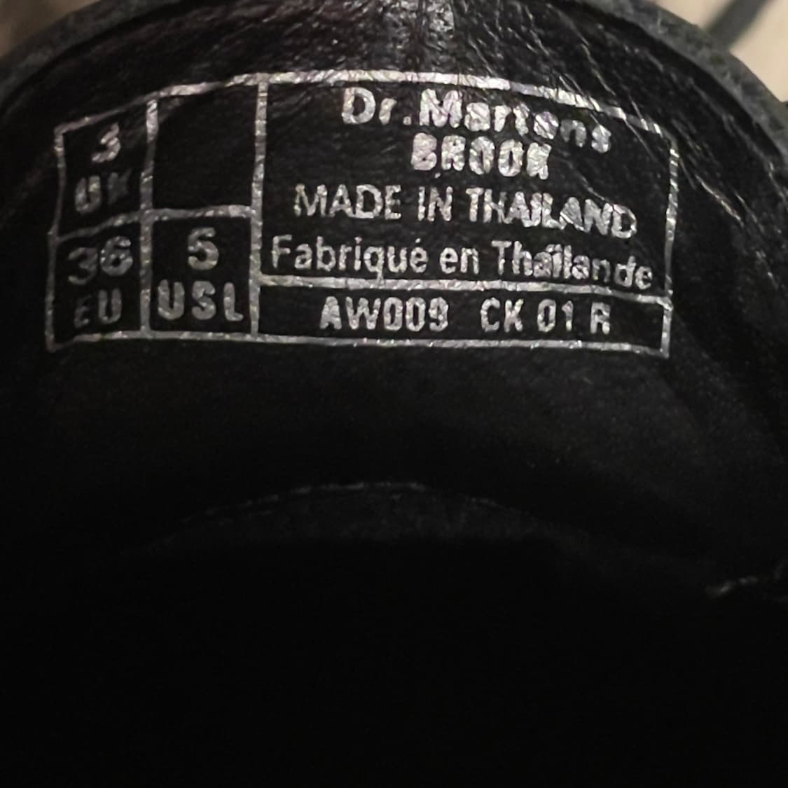 닥터마틴 (우먼) Brook 블랙 구두 상품이미지7