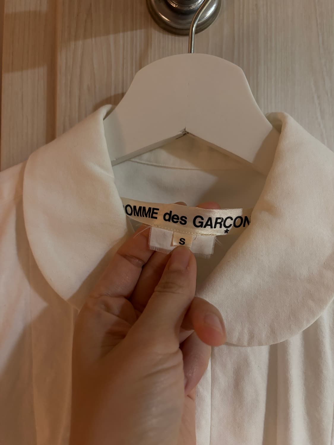 꼼데가르송 걸 플리츠 셔츠 상품이미지2