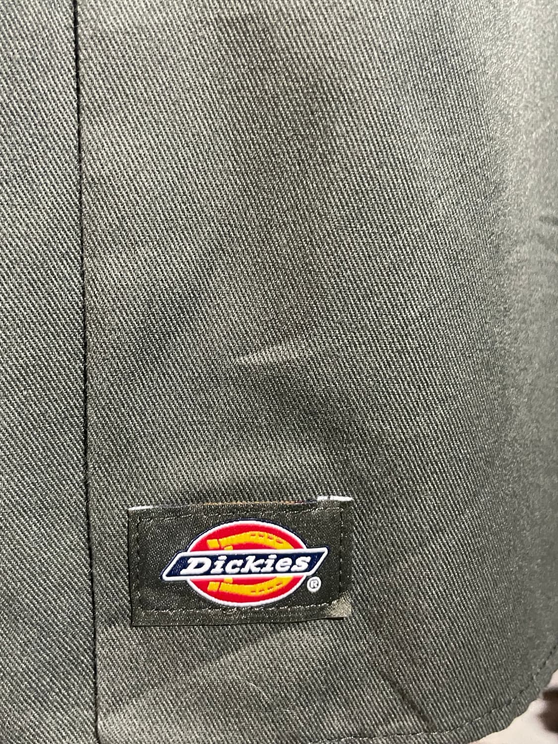 디키즈 카키 워크 셔츠 3xl 상품이미지4