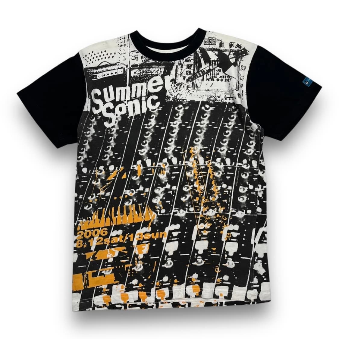 섬머 소닉 00s 일렉 기타 락 밴드 빈티지 티셔츠 상품이미지1