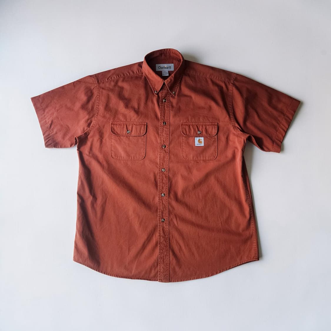 칼하트 면 오버핏 반팔셔츠 L 상품이미지1