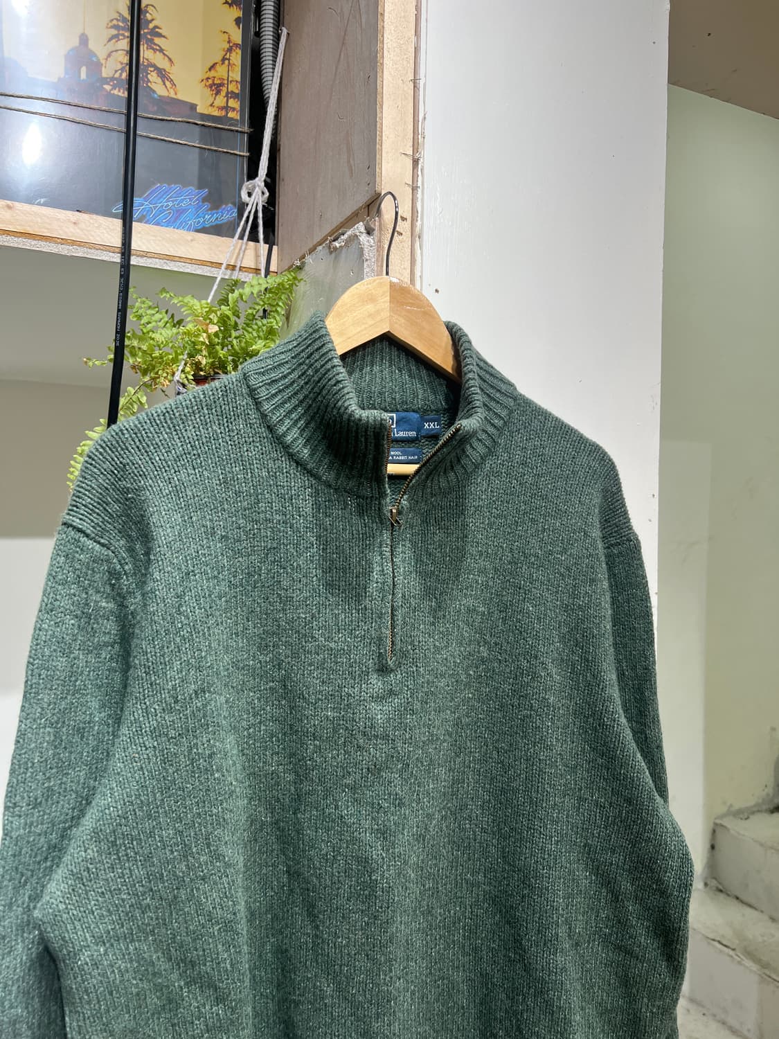 폴로 랄프로렌 반집업 니트 상품이미지1