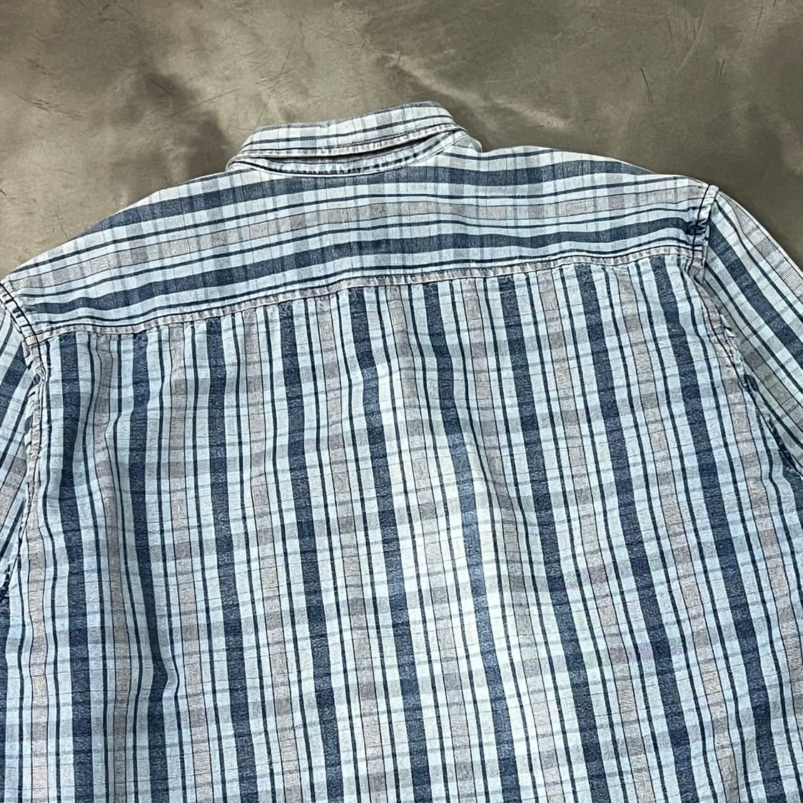  리바이스 체크 데님 셔츠 y14650 상품이미지5