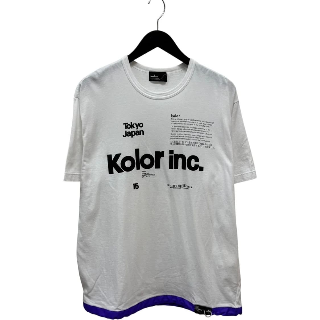KOLOR 20SS 20 SCM-T18212S 상품이미지1