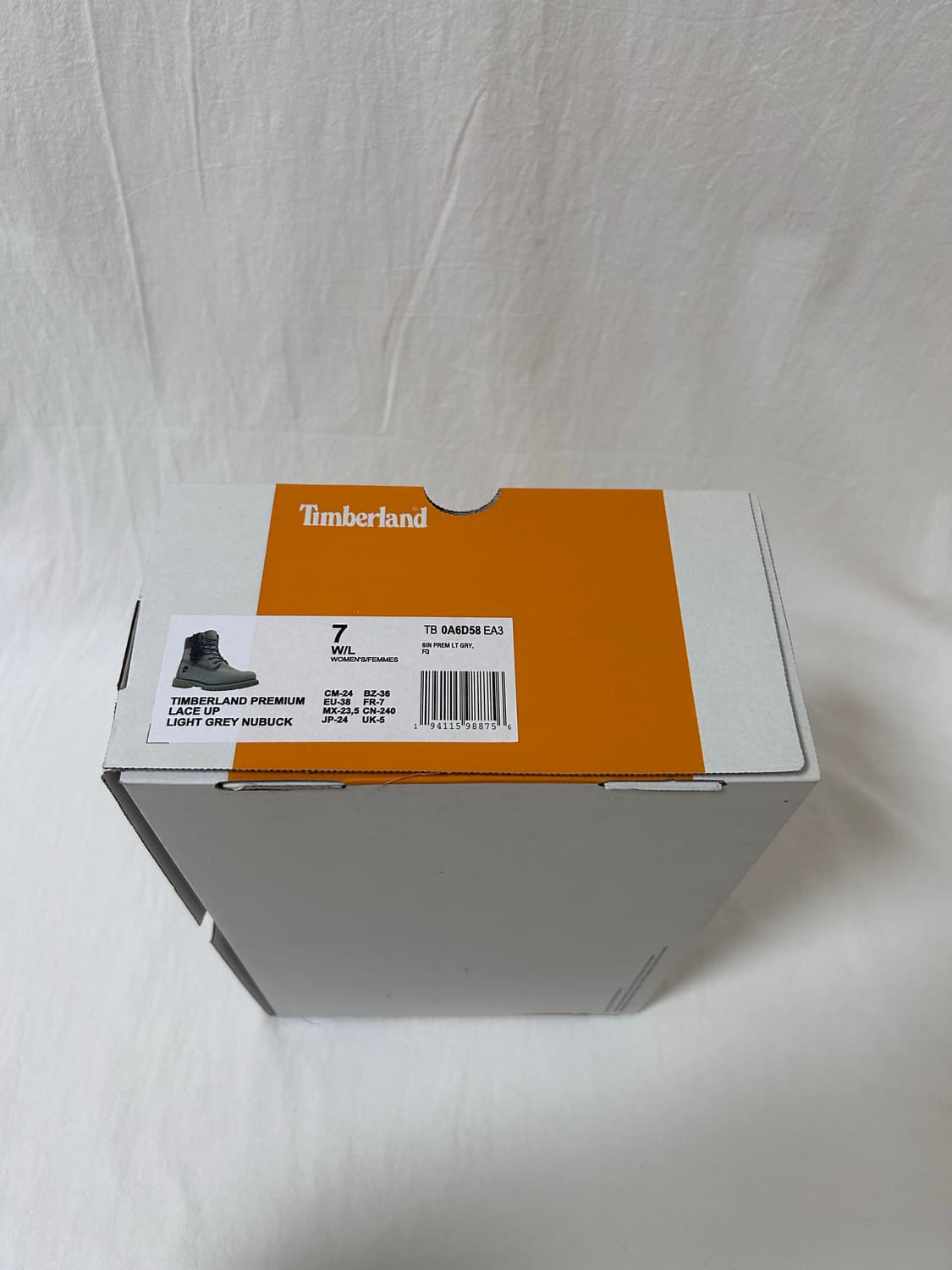 팀버랜드 프리미엄 부츠 라이트 그레이 240mm 상품이미지6