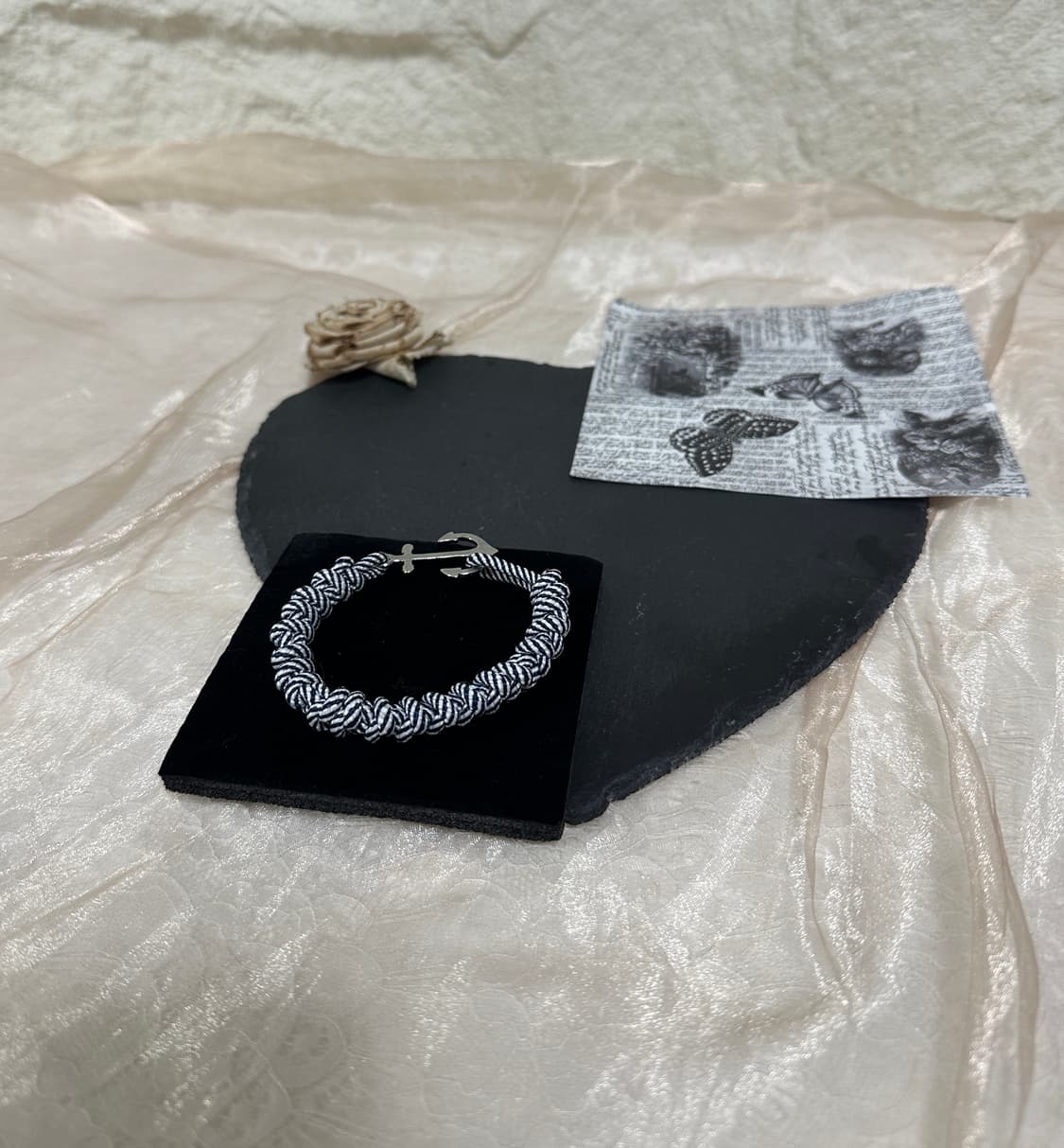 빈티지  고딕 닻 팔찌 상품이미지1