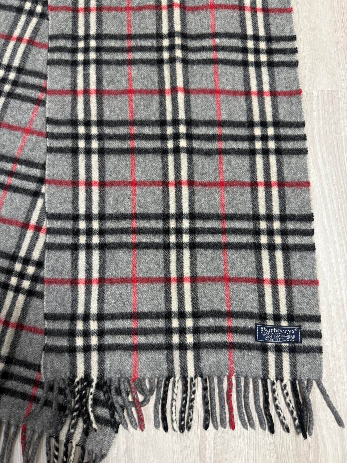 [정품] 버버리 캐시미어 100% 머플러 상품이미지1