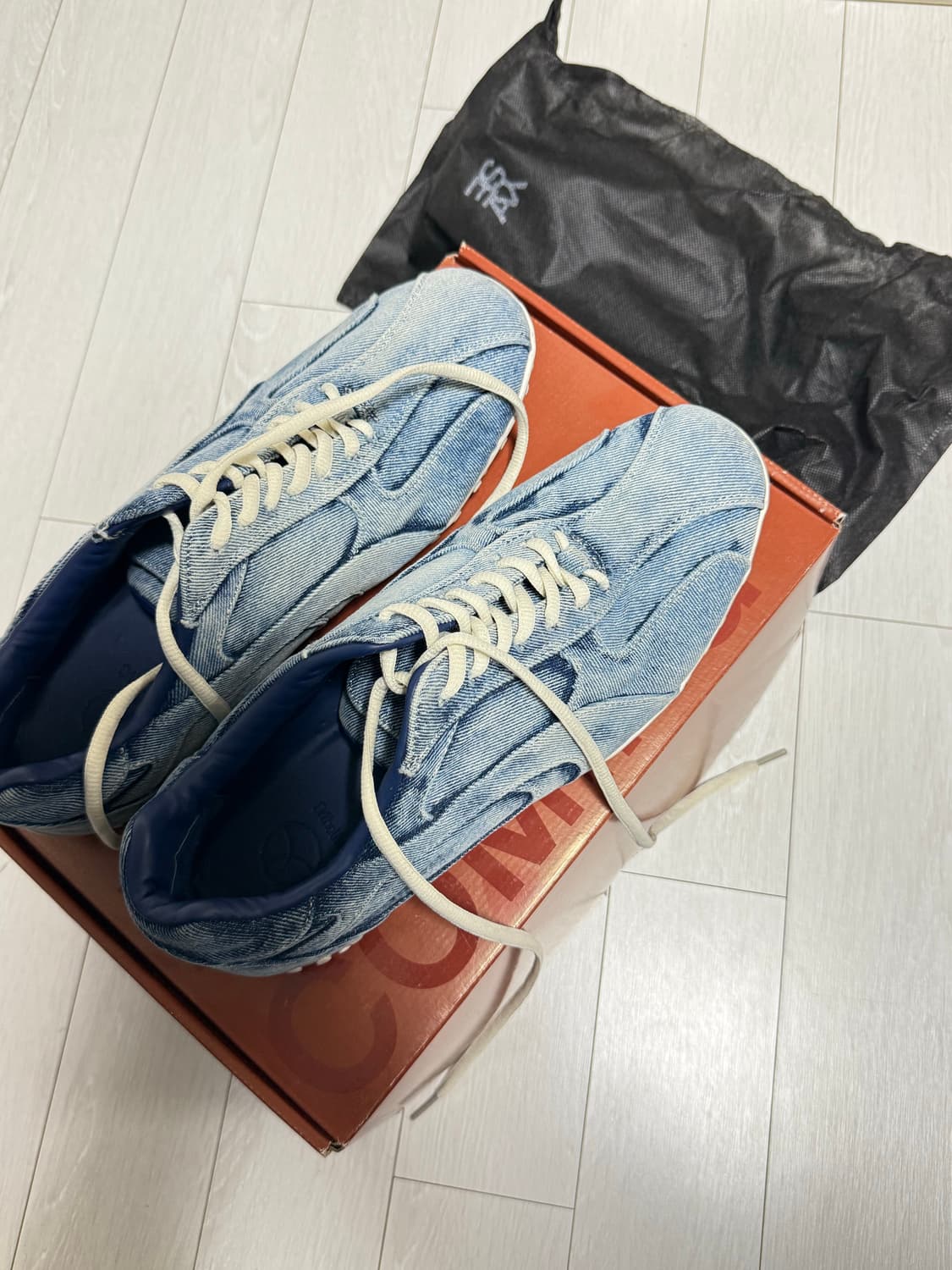 야세 스파이더 워싱 스니커즈 데님 275 상품이미지2