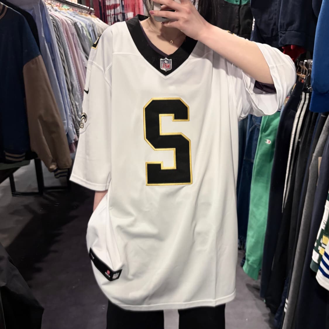 [IM] NFL Nike 뉴올리언스세인츠 WINSTON NO.2  화이트 상품이미지1