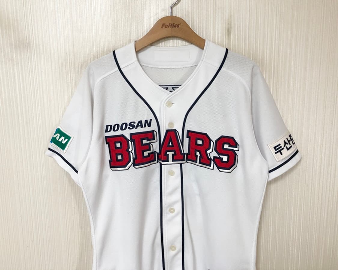 KBO 위팬 두산베어스 홈유니폼/져지 100 #39 이종욱 상품이미지2
