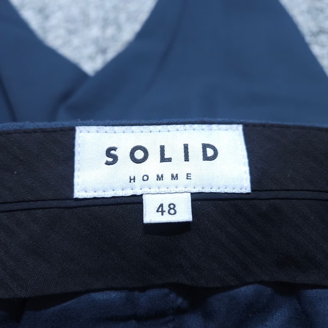 솔리드옴므) 32(48) 남자 모직팬츠 슬랙스 / 왕눈이샵 상품이미지8