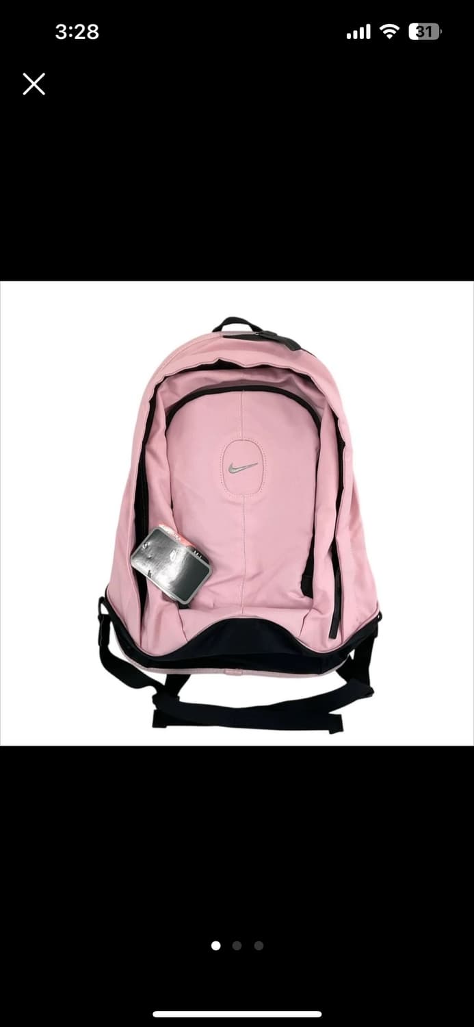 나이키 Y2K 핑크 백팩 상품이미지1