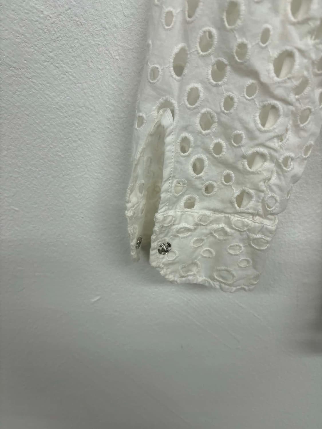 [36] 이자벨마랑 펀칭 블라우스 코튼 셔츠 상품이미지5