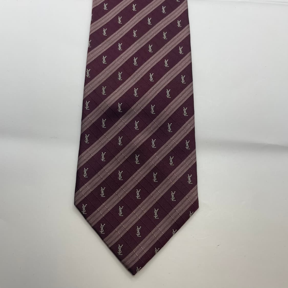 779) (YSL) 입생로랑 패턴 넥타이 상품이미지3
